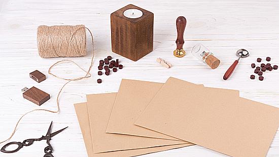 Упаковка «без мусора»: крафт-бумага, нить, штампы🎁