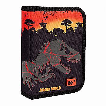 Пенал жесткий YES HP-02 "Jurassic World", одинарный без клапана, 533134 Пенал жесткий YES HP-02 "Jurassic World", одинарный без клапана, 533134