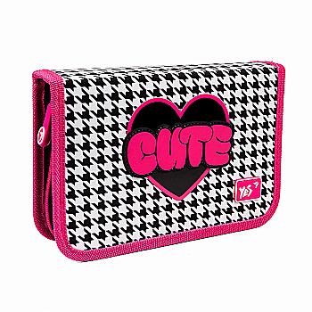 Пенал жесткий одинарный без клапана HP-02 "Cute", 533560 Yes Пенал жесткий одинарный без клапана HP-02 "Cute", 533560 Yes