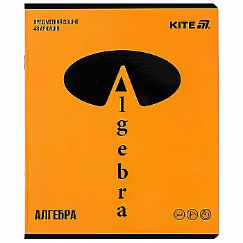 Тетрадь 48 кл, Предметка - Алгебра, софт тач+УФ, Bright, K25-240-13 Тетрадь 48 кл, Предметка - Алгебра, софт тач+УФ, Bright, K25-240-13