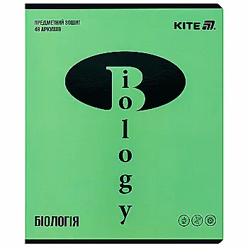 Тетрадь 48 кл, Предметка - Биология, софт тач+УФ, Bright, K25-240-17 Тетрадь 48 кл, Предметка - Биология, софт тач+УФ, Bright, K25-240-17