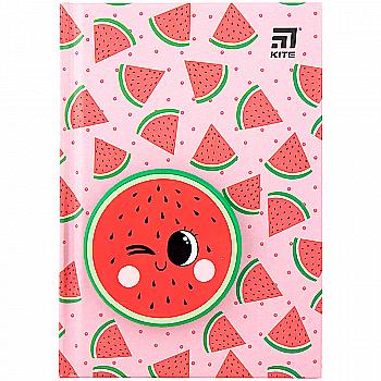 Блокнот А5 80 л. Watermelon, тв. обл., сквиш, точка, K20-285-4 Блокнот А5 80 л. Watermelon, тв. обл., сквиш, точка, K20-285-4