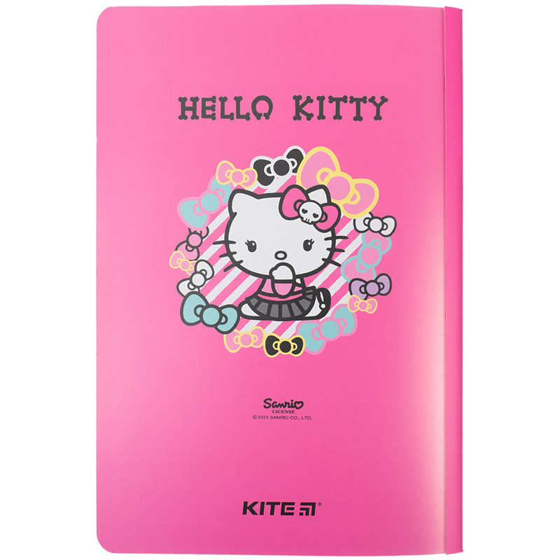 Блокнот А5+, 40 арк. "Hello Kitty", пласт. обкл. двійна, HK23-460 2