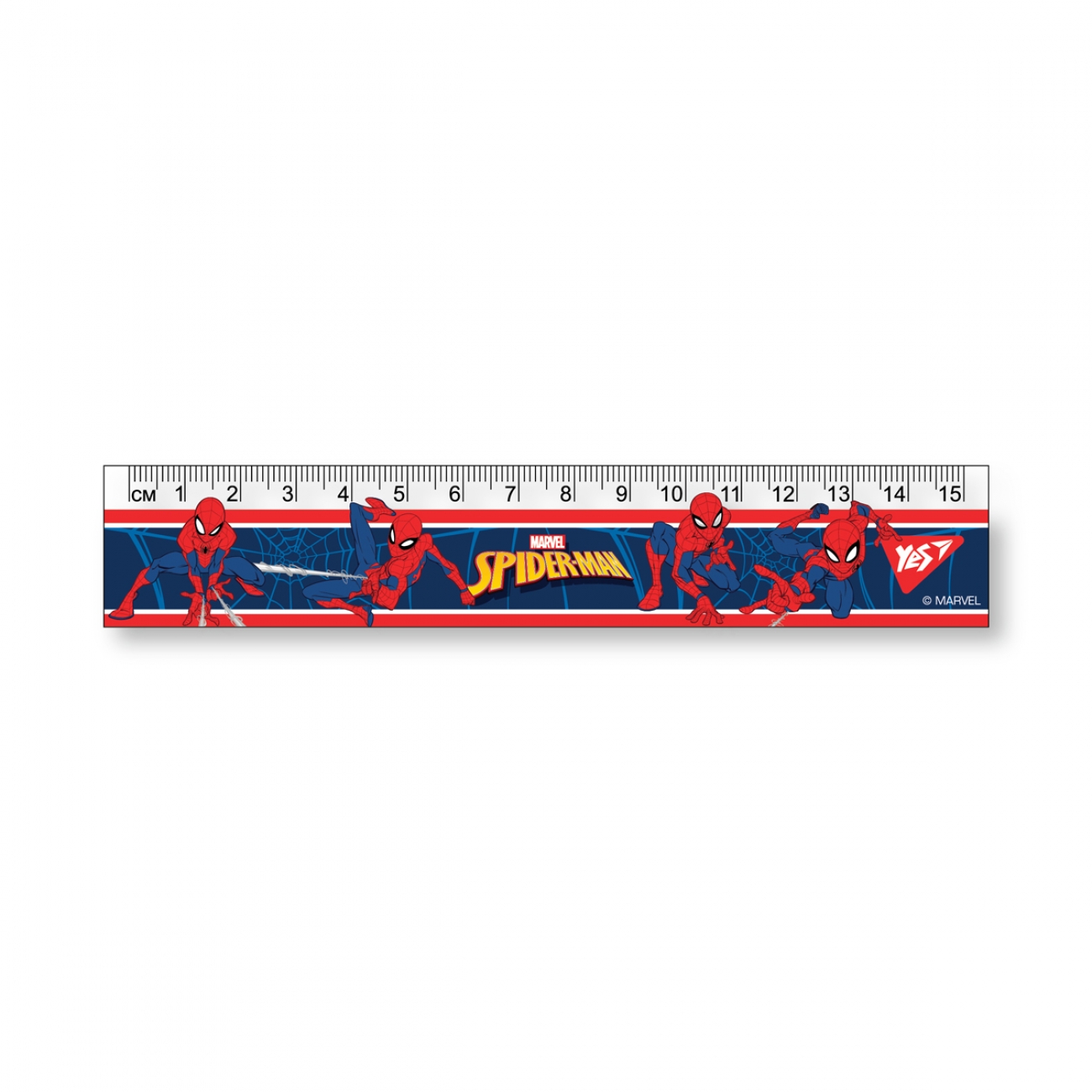 Лінійка 15 см "Marvel. Spiderman", 370614 Yes 1