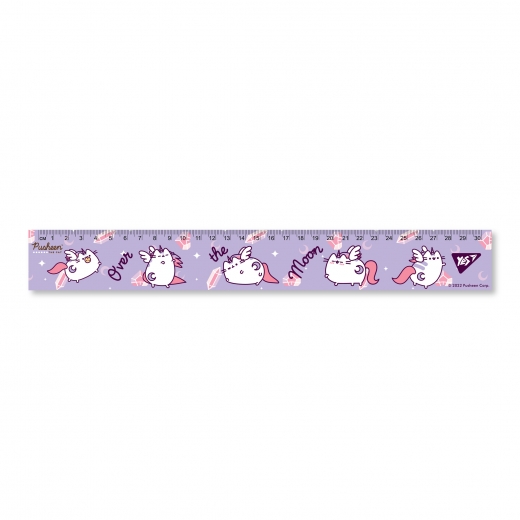 Линейка 30 см "Pusheen", 370629 Yes