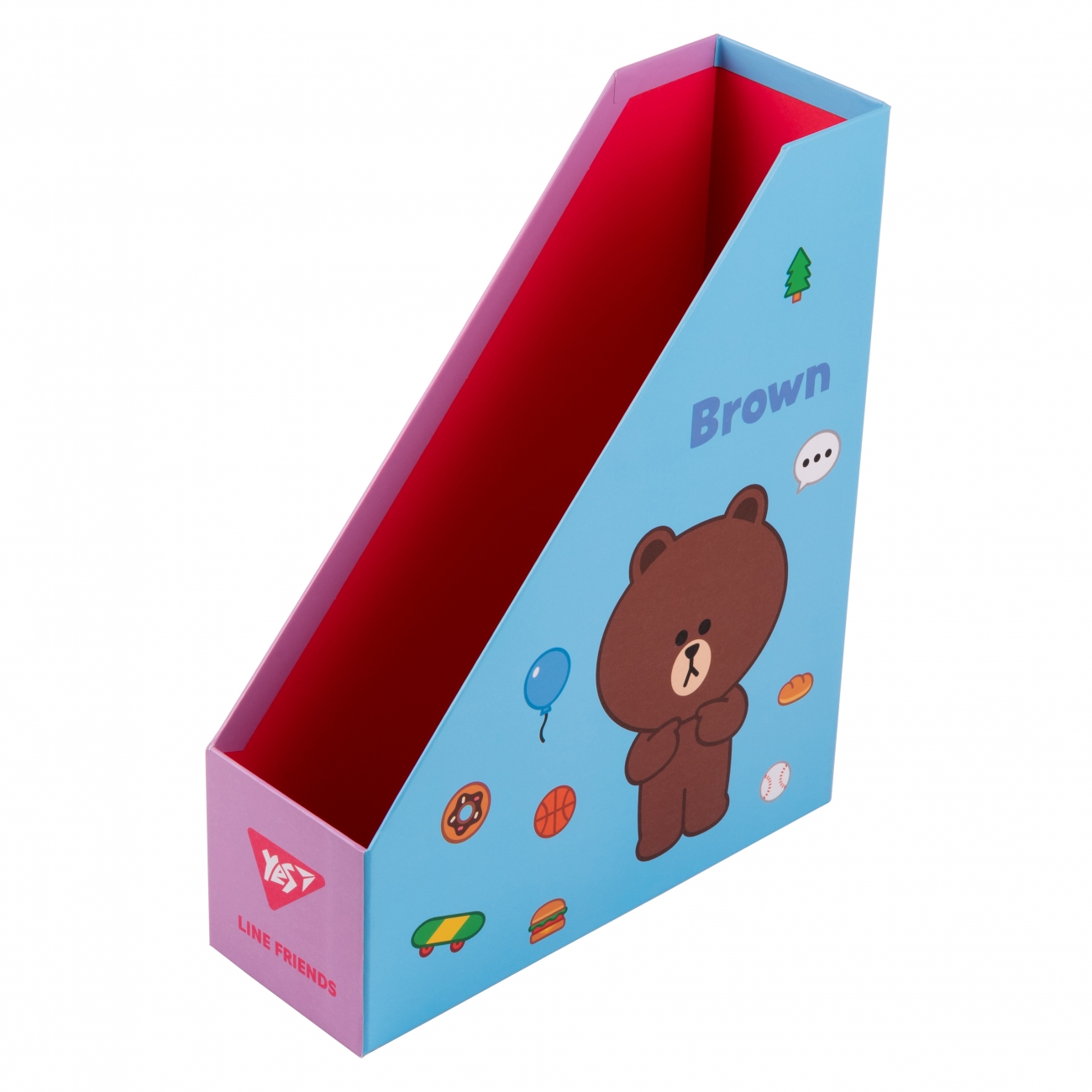 Лоток вертикальний "Line Friends", картон, 450105 Yes