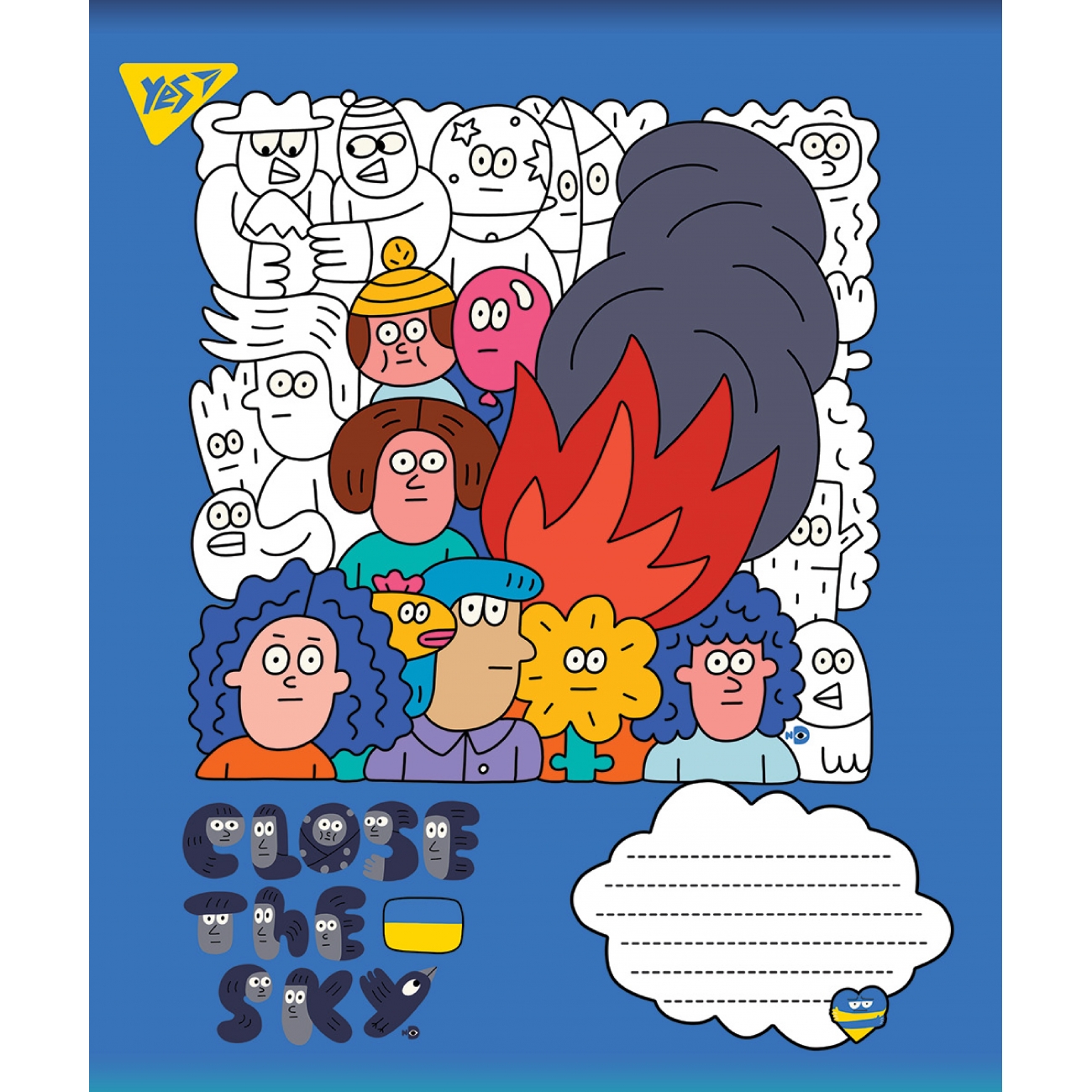 Зошит 96 кл. YES Ukraine, 766247 1