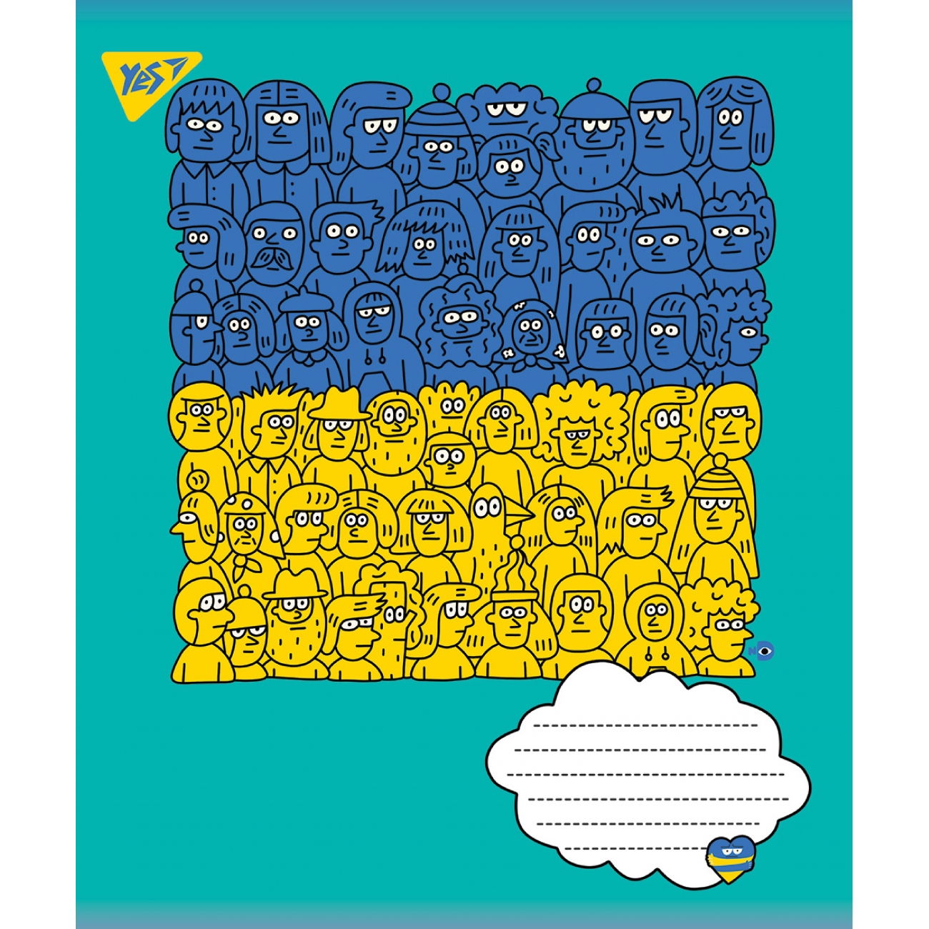 Зошит 96 кл. YES Ukraine, 766247 2