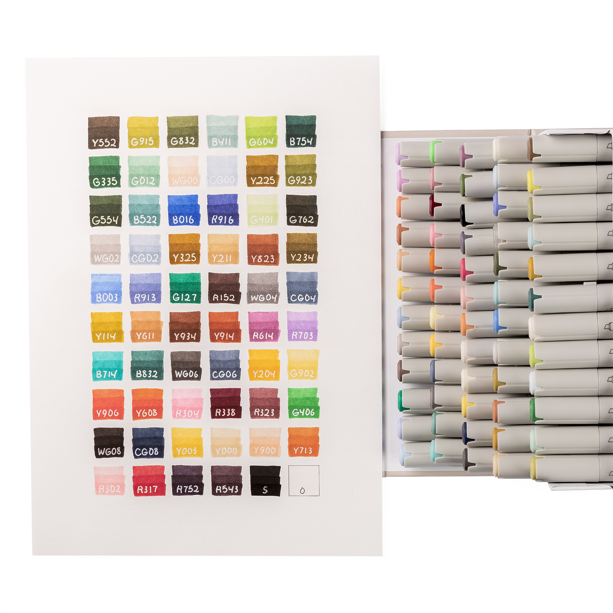 Набір маркерів Set 2, 60 шт., idea1-am/60set2, 99IDEAS 1