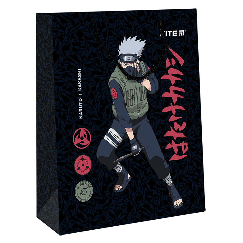 Пакет подарунковий паперовий Naruto Shippuden, 26х32см, NR23-266