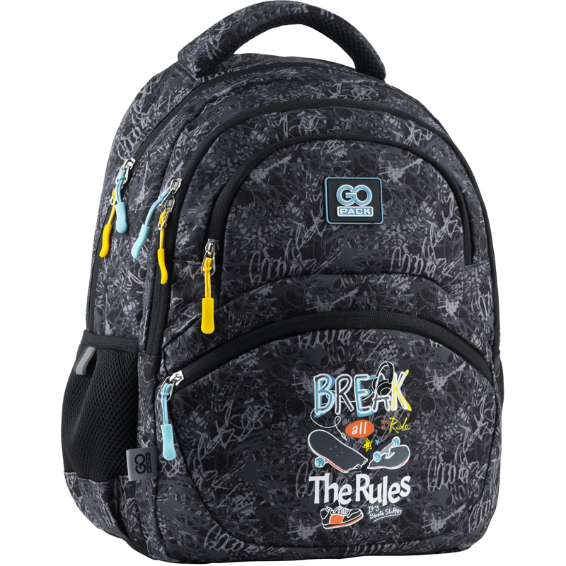 Рюкзак шкільний GoPack Education 175M-5 The rules, GO23-175M-5 1