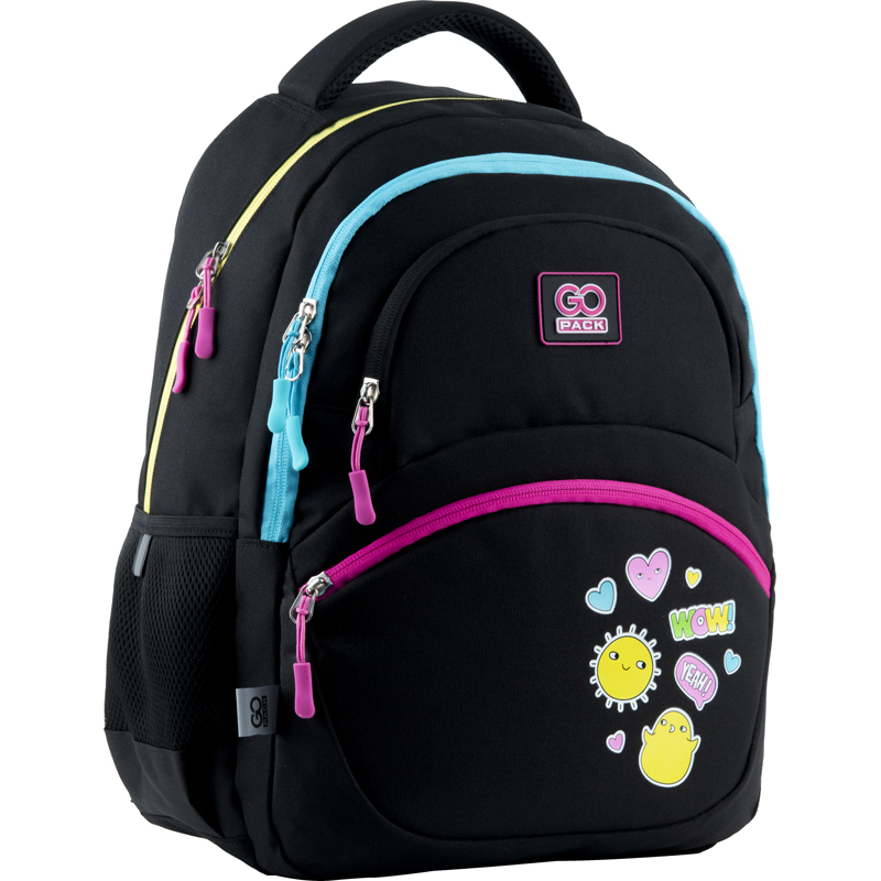 Рюкзак шкільний GoPack Education 175M-2 WOW!, GO23-175M-2 1