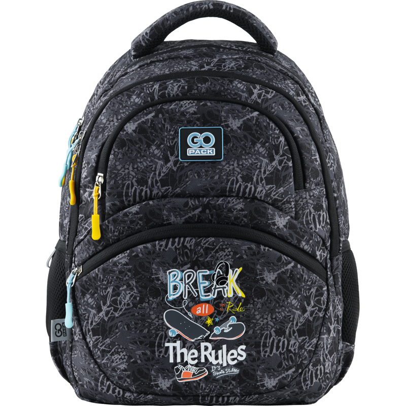 Рюкзак шкільний GoPack Education 175M-5 The rules, GO23-175M-5