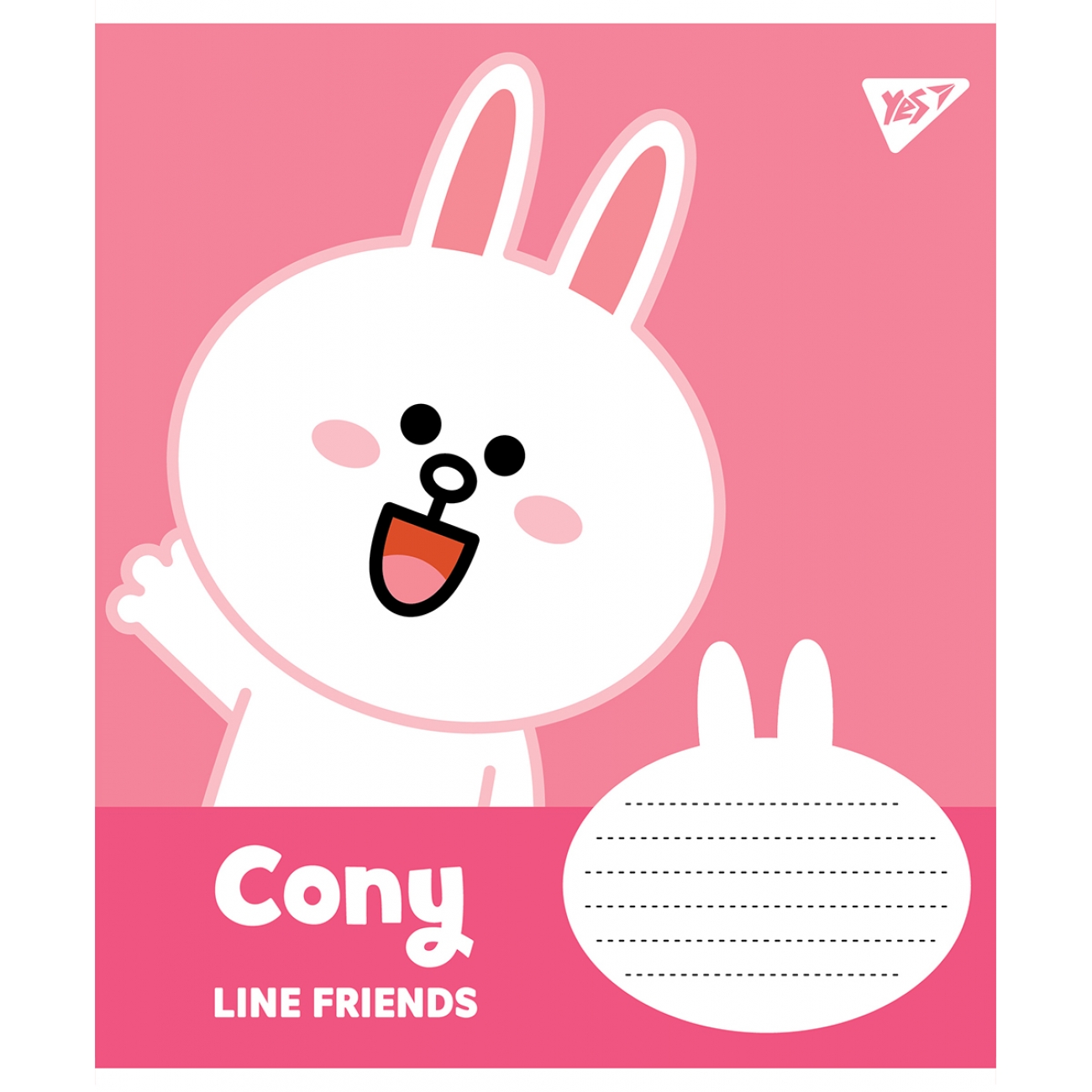 Тетрадь 12 кл. YES Line Friends, 766191 1