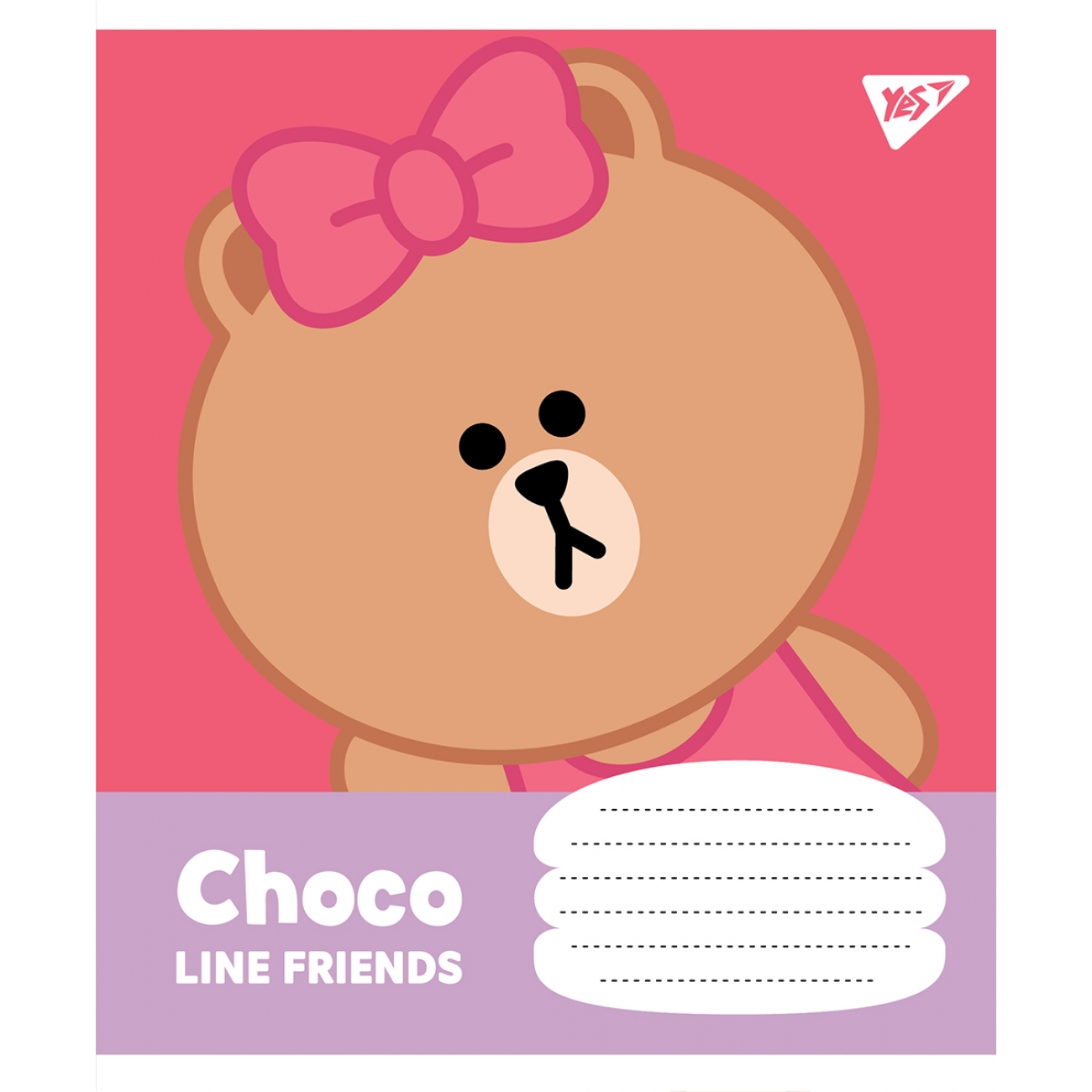 Тетрадь 12 кл. YES Line Friends, 766191 2