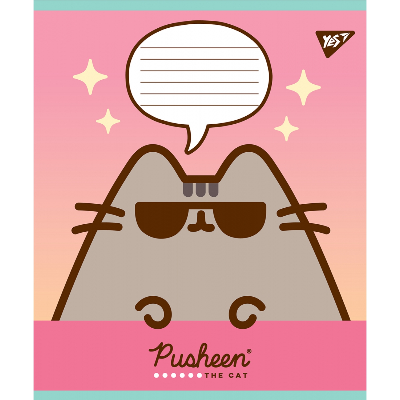 Тетрадь 12 кл. YES Pusheen, 766190 2
