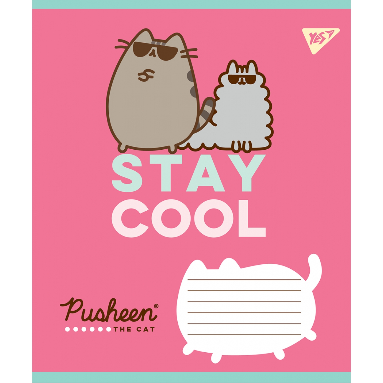 Тетрадь 12 кл. YES Pusheen, 766190 3