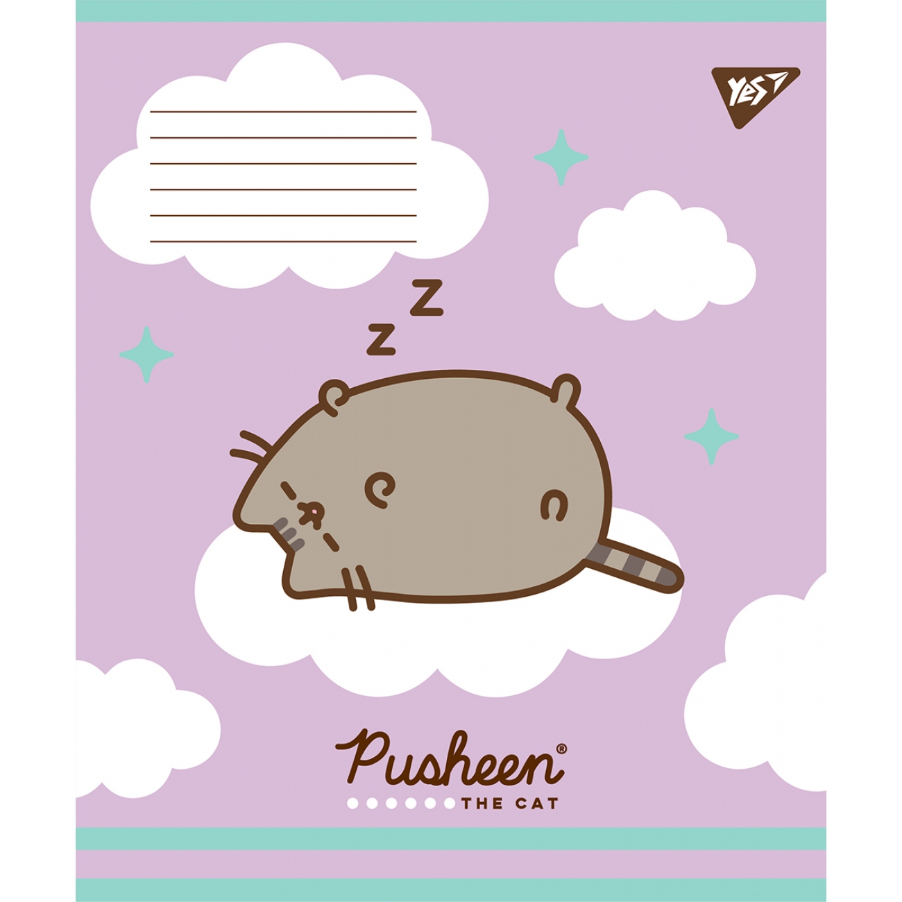 Тетрадь 12 кл. YES Pusheen, 766190 4
