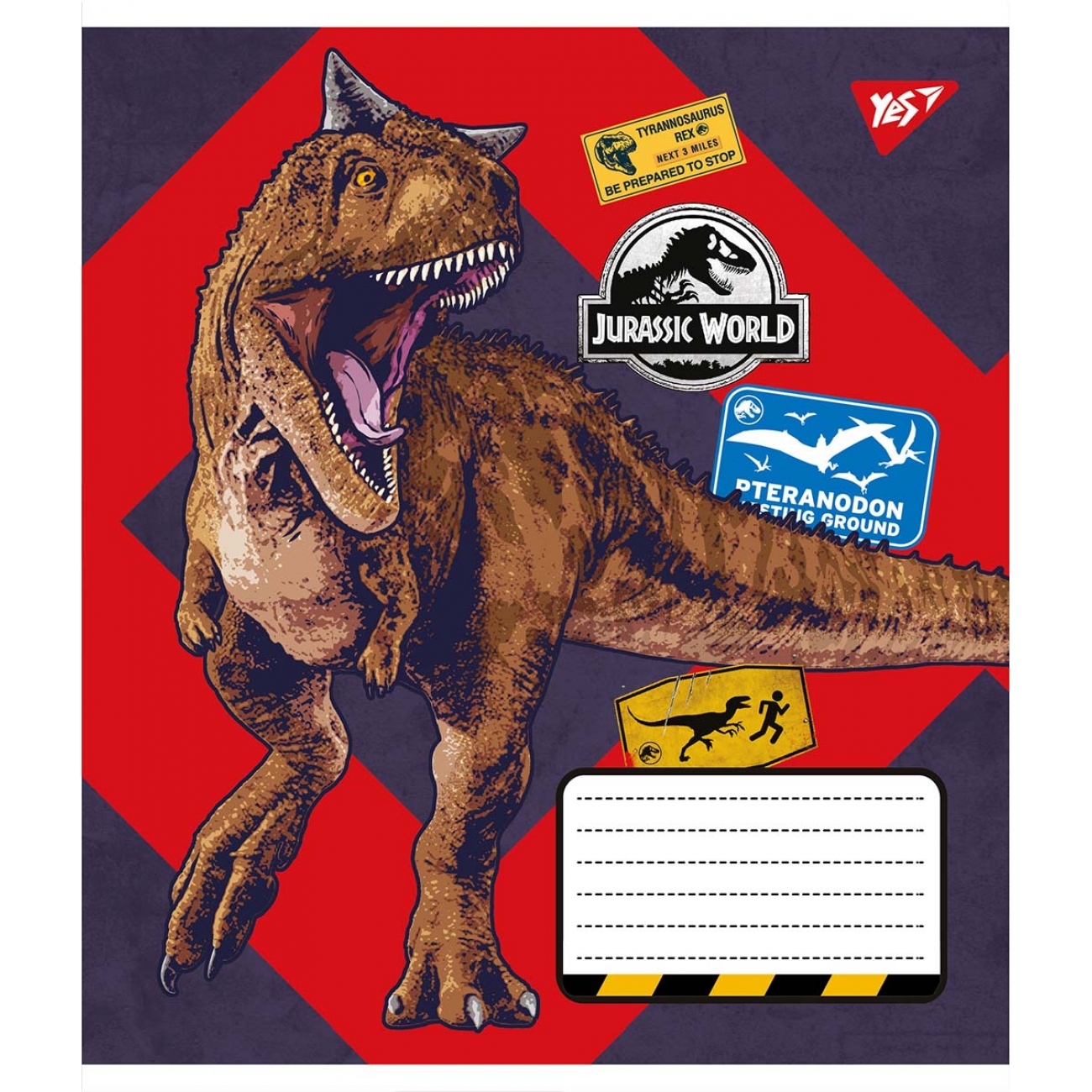 Зошит 12 кос. YES Jurassic world, 766307 3