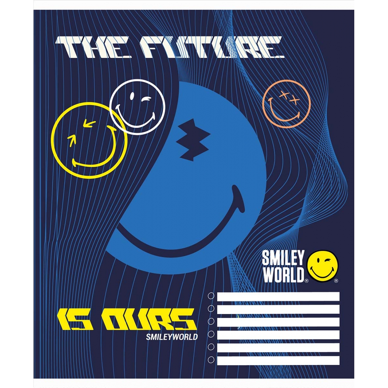 Зошит 12 кос. YES Smiley world, 766313 4