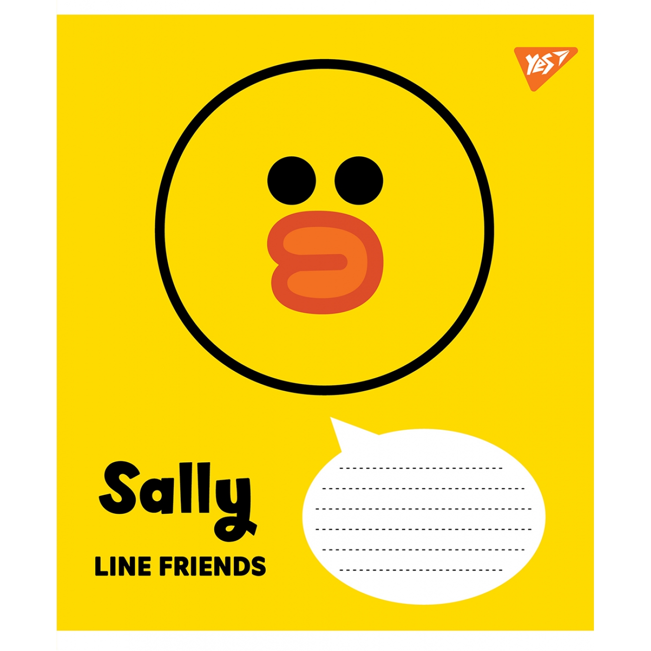 Тетрадь 12 кл. YES Line Friends, 766191