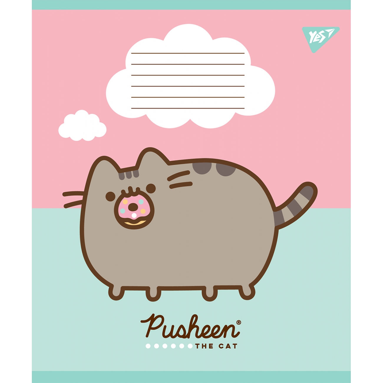 Тетрадь 12 кл. YES Pusheen, 766190