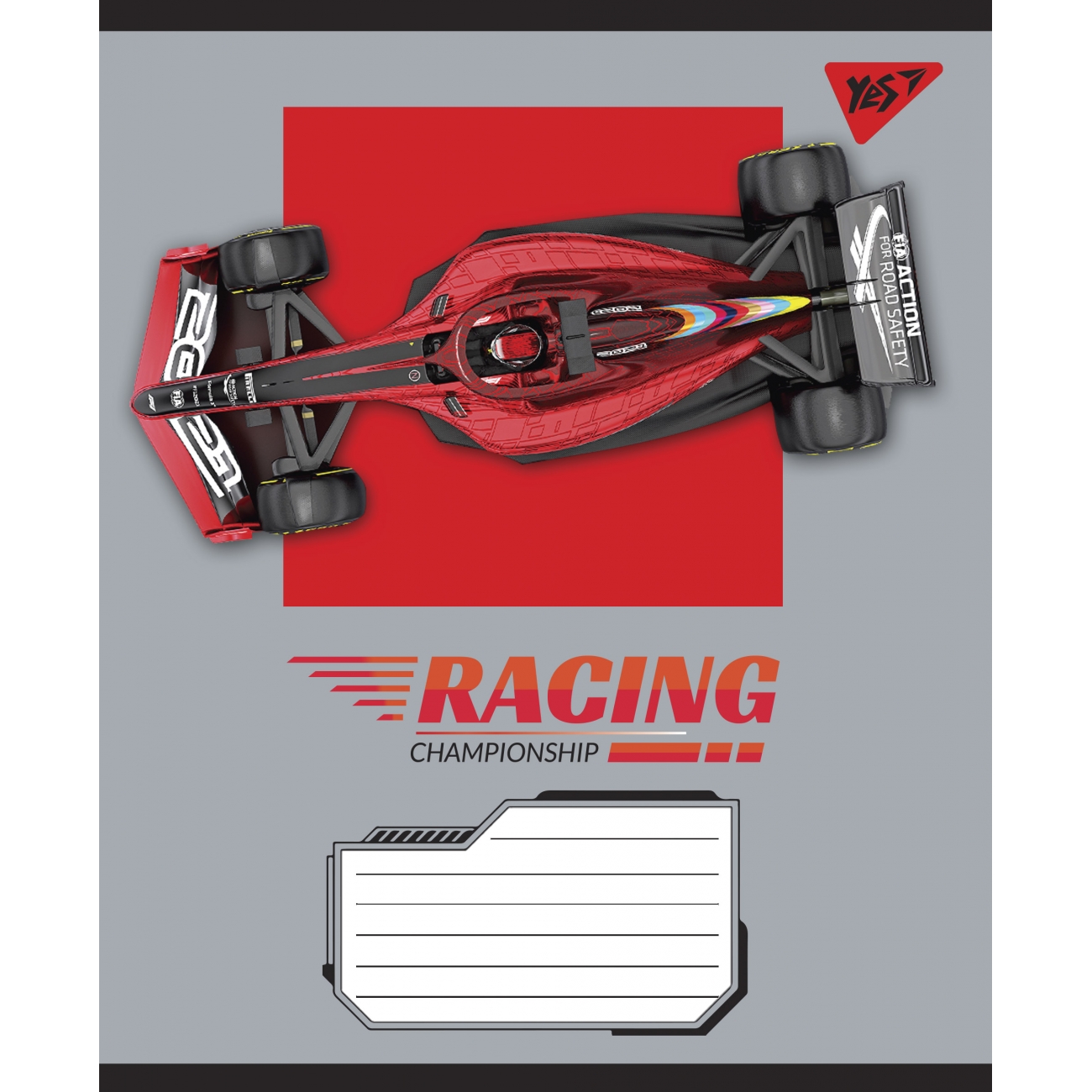 Зошит 24 кл. YES Racing championship, 765890