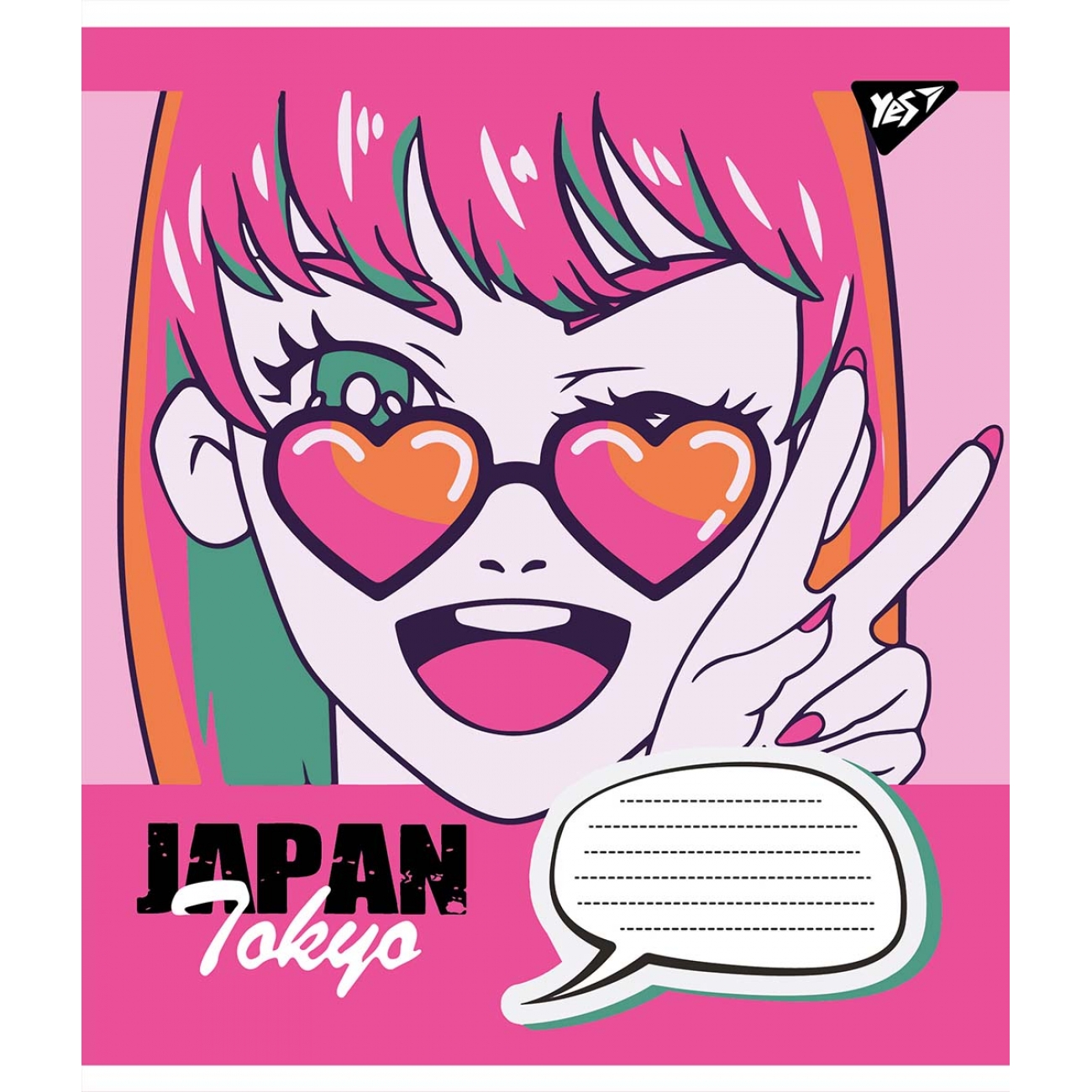 Зошит 12 кос. YES Japan Tokyo, 766306 4