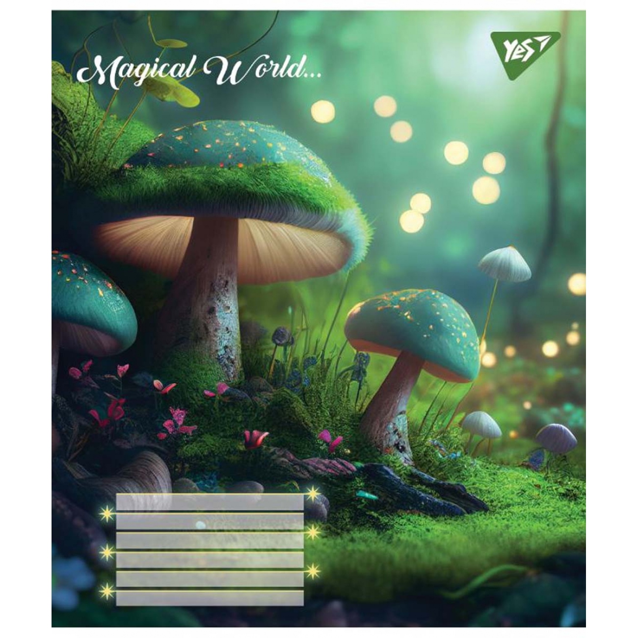 Тетрадь 18 лин. YES Magical world, 766352 4