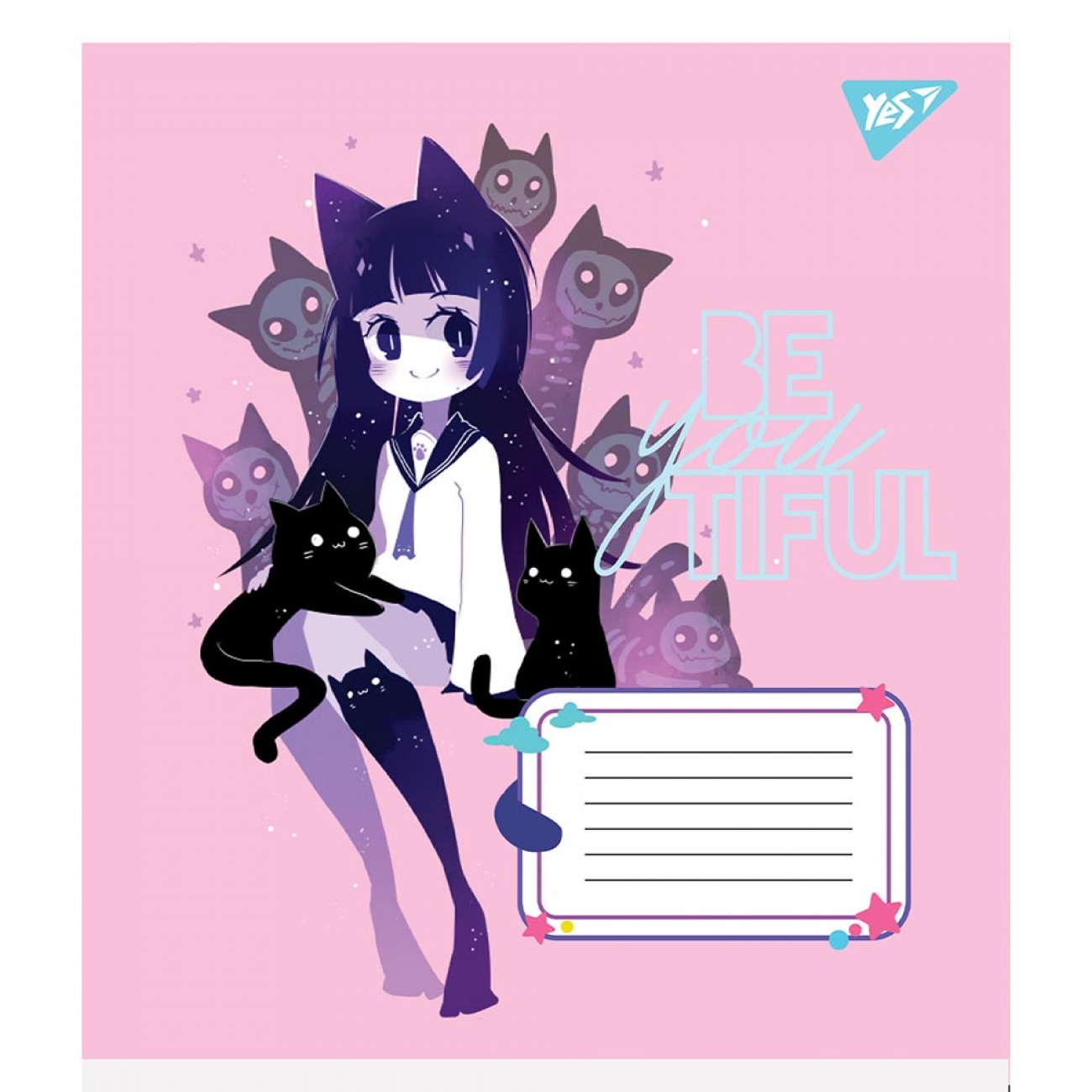 Зошит 12 кос. YES BeYouTiful, 766557 1