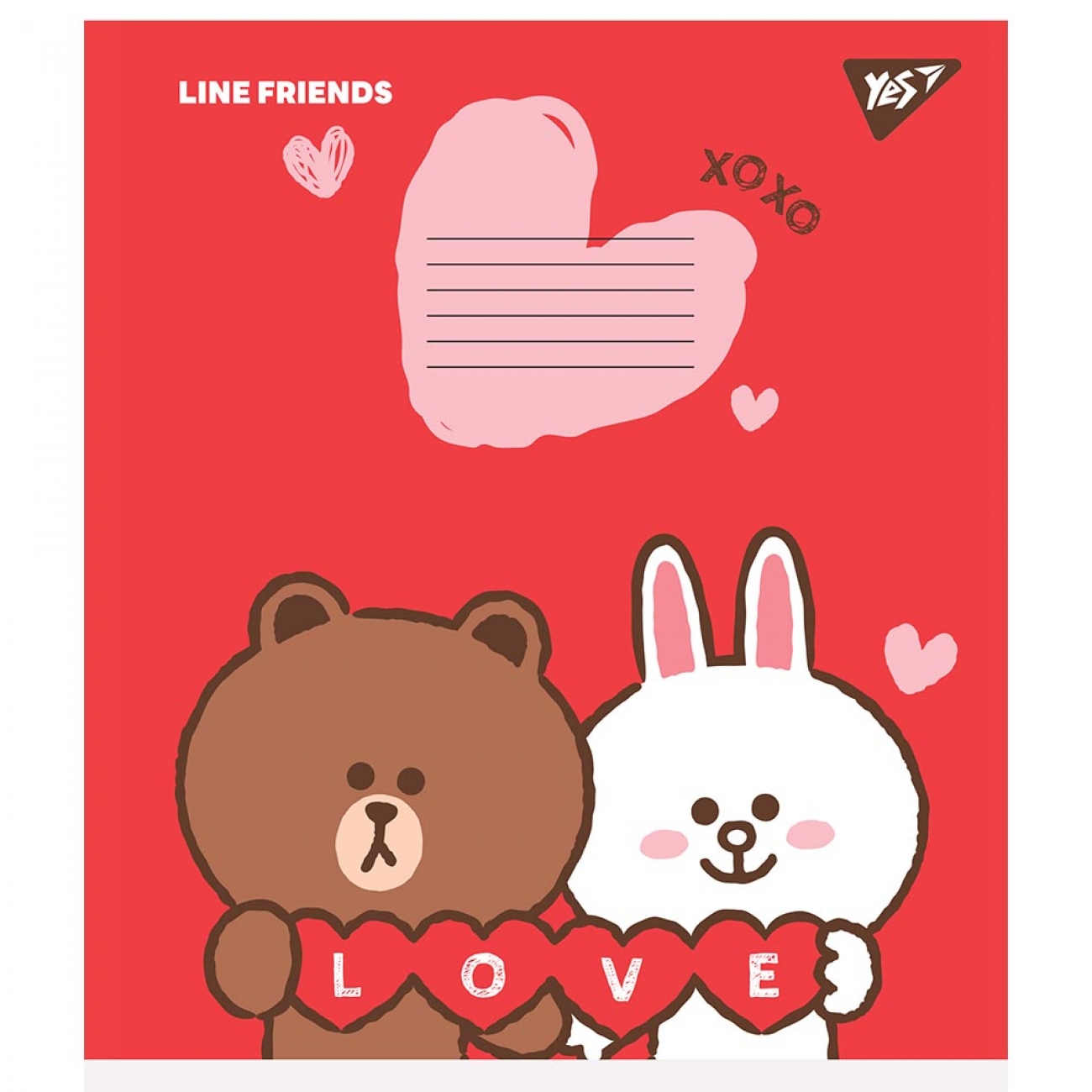 Зошит 12 кл. YES Line Friends, 766526 1
