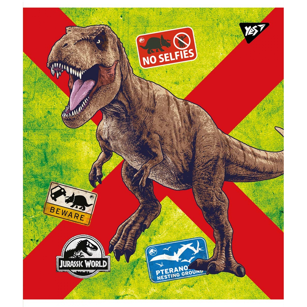 Тетрадь 18 лин. YES Jurassic world, 766350