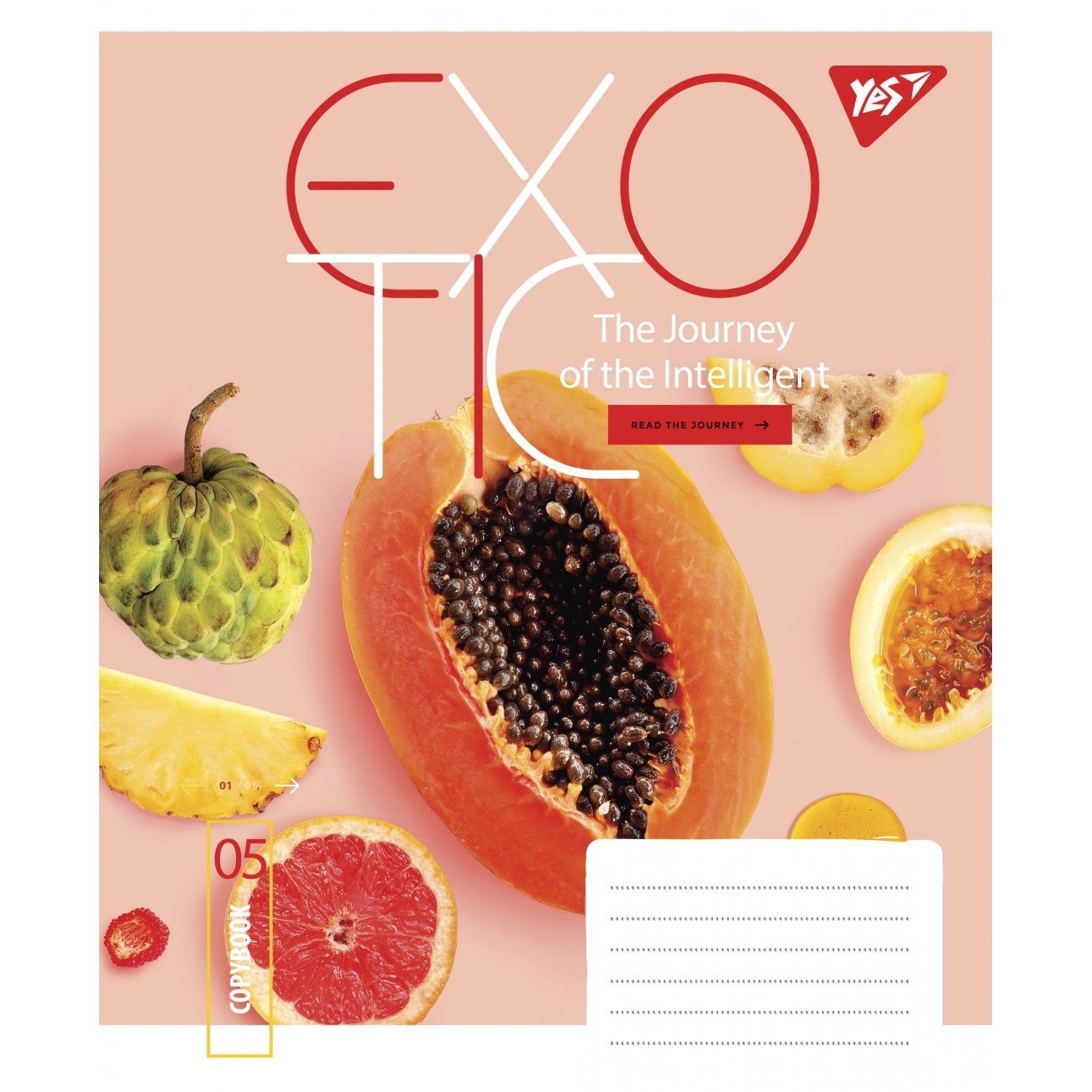 Зошит 48 кл. YES Exotic, 766001 2