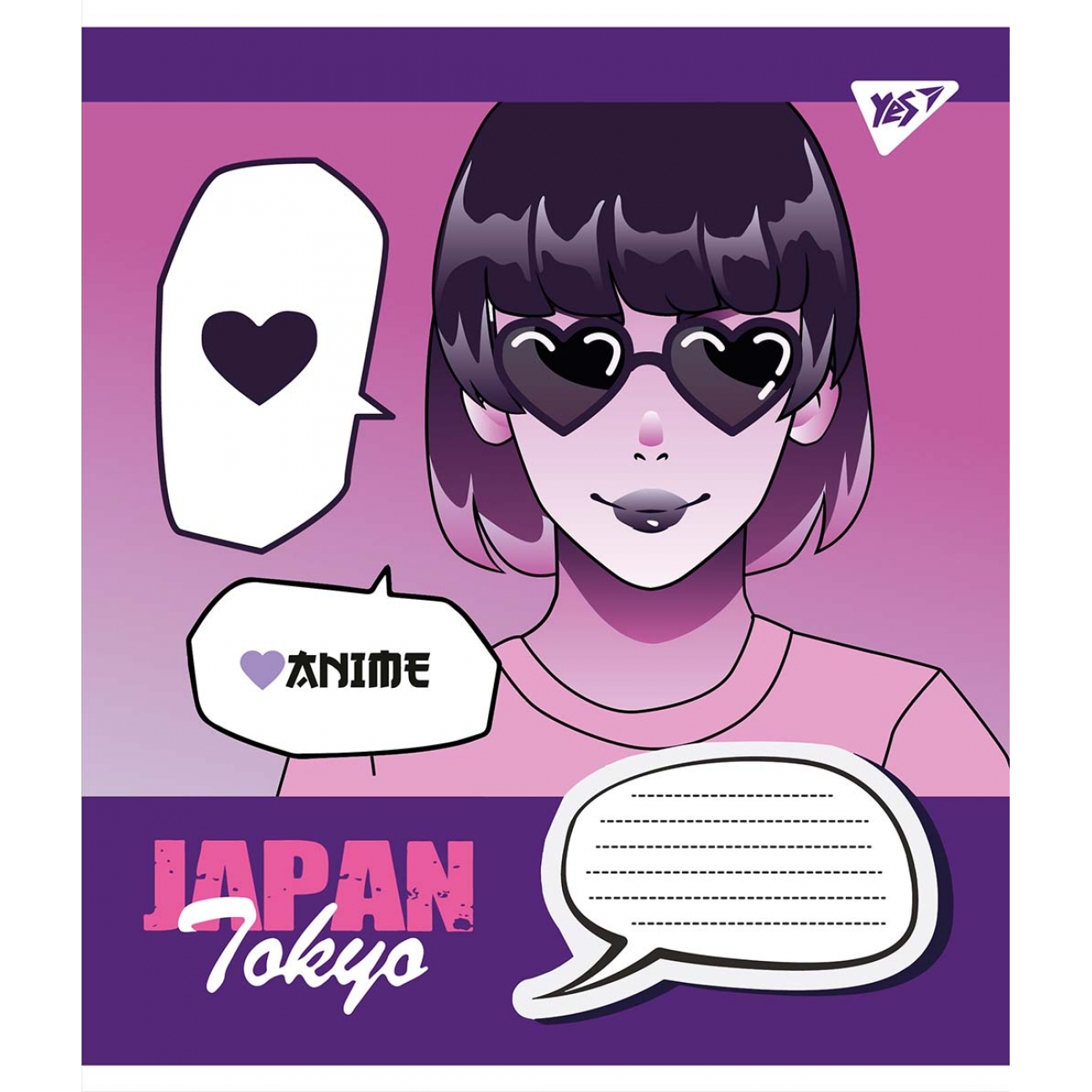Тетрадь 36 кл. YES Japan Tokyo, 766412 2