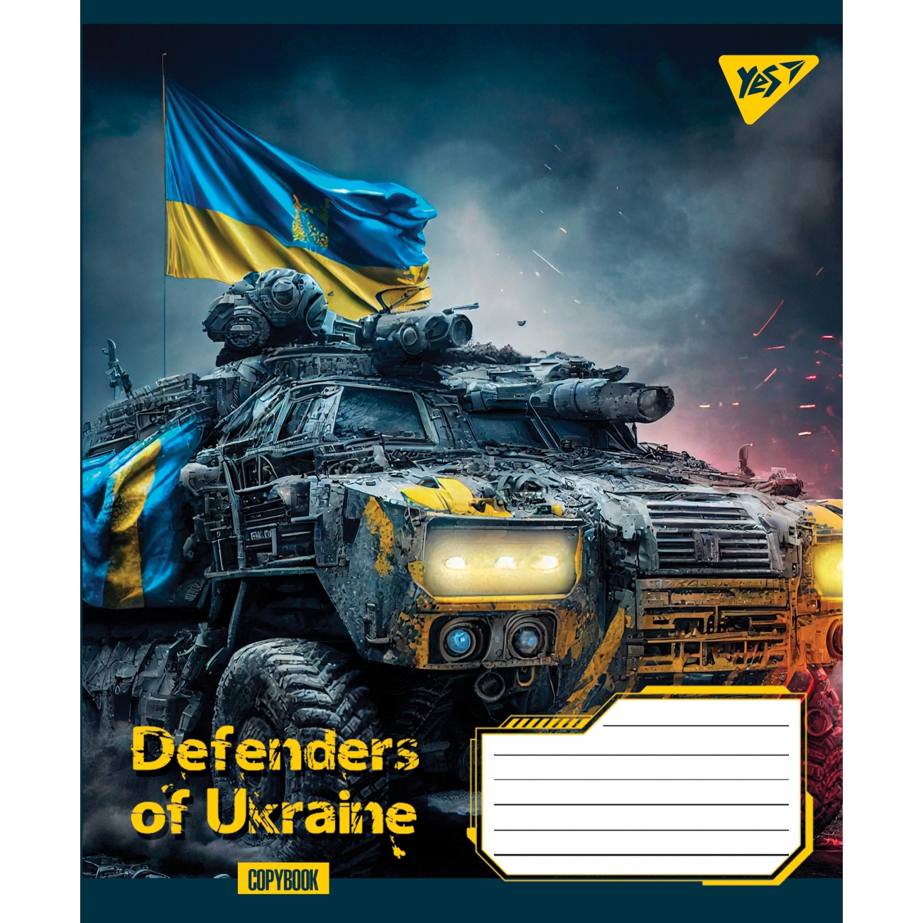 Зошит 36 кл. YES Defenders of Ukraine, 766409 2