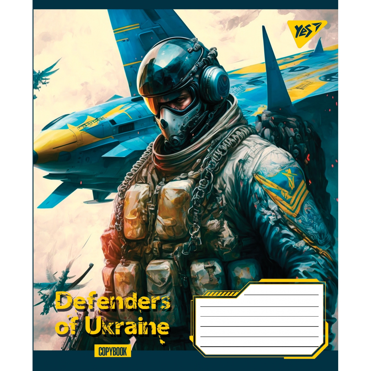 Зошит 60 кл. YES Defenders of Ukraine, 766469 1