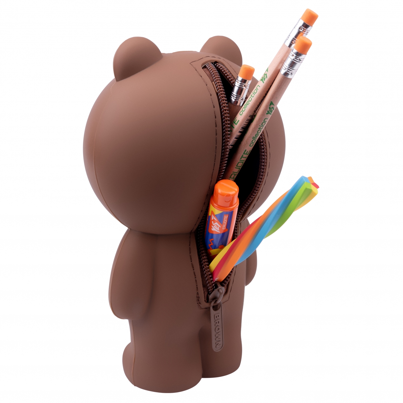 Пенал-подставка YES SL-03 "Line Friends" силиконовый, 533372 3