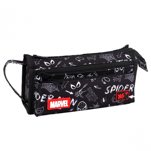 Пенал мягкий YES PH-19-2 "Marvel. Spiderman", 2 отделения, 533240