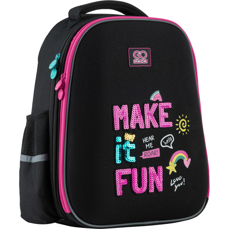 Рюкзак шкільний GoPack Education 165M-1 Make it fun, GO23-165M-1 1