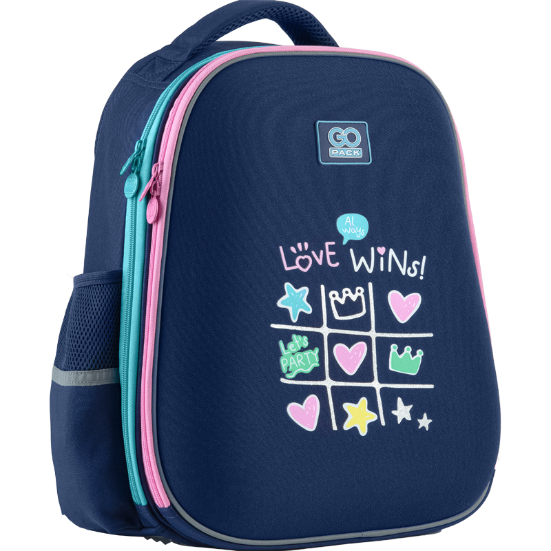 Рюкзак школьный GoPack Education 165M-2 Love wins!, GO23-165M-2 1