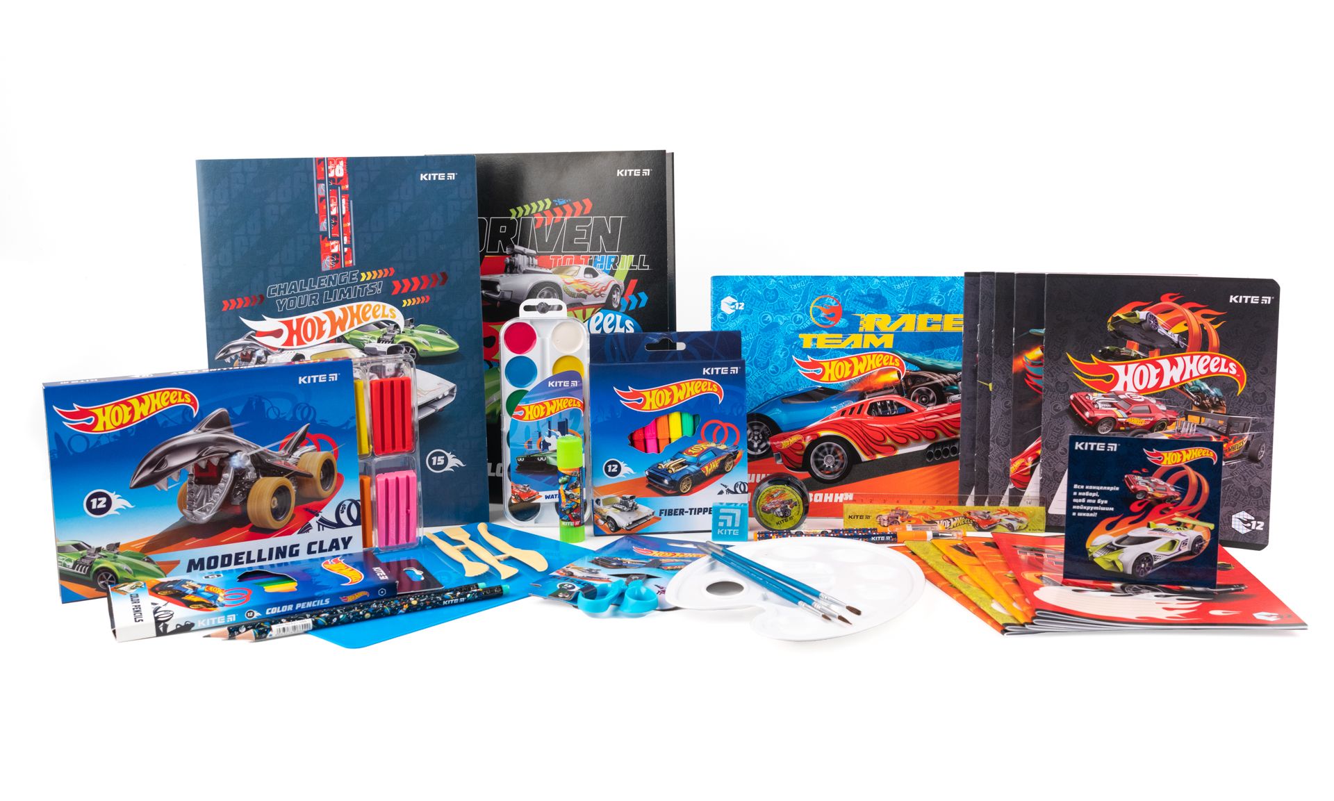 Набір першокласника Kite Hot Wheels, HW23-S02 1