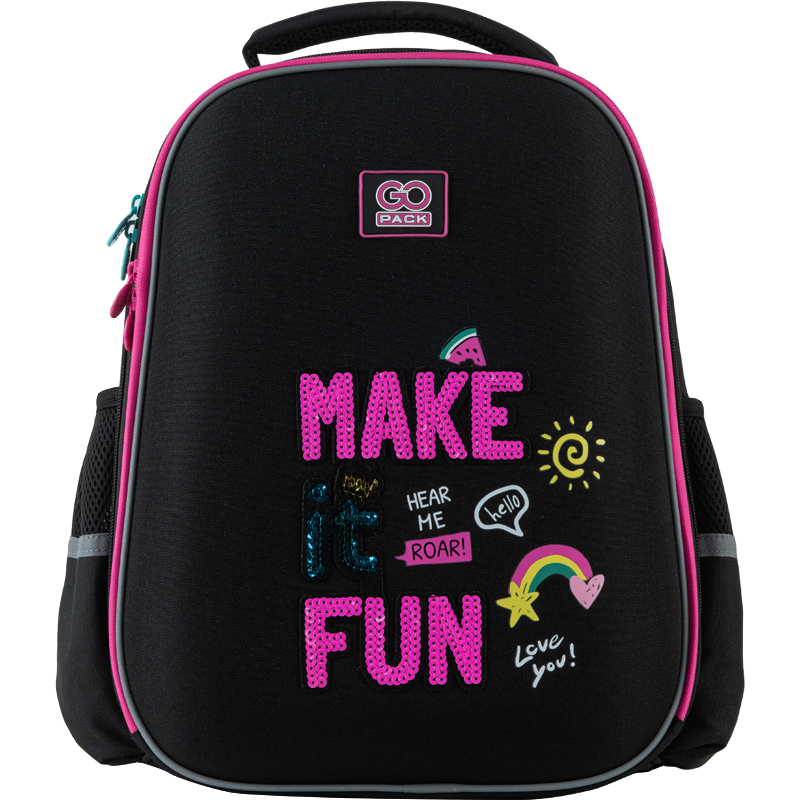 Рюкзак шкільний GoPack Education 165M-1 Make it fun, GO23-165M-1