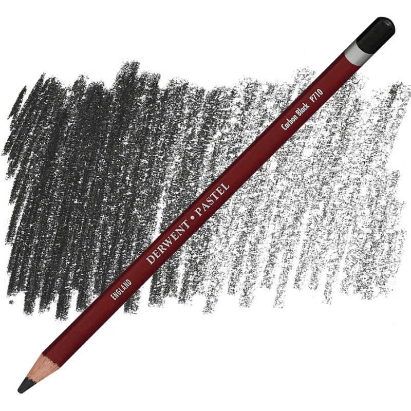 Олівець пастельний м`який "Pastel Pencils" P710 Чорний вугільний, Derwent