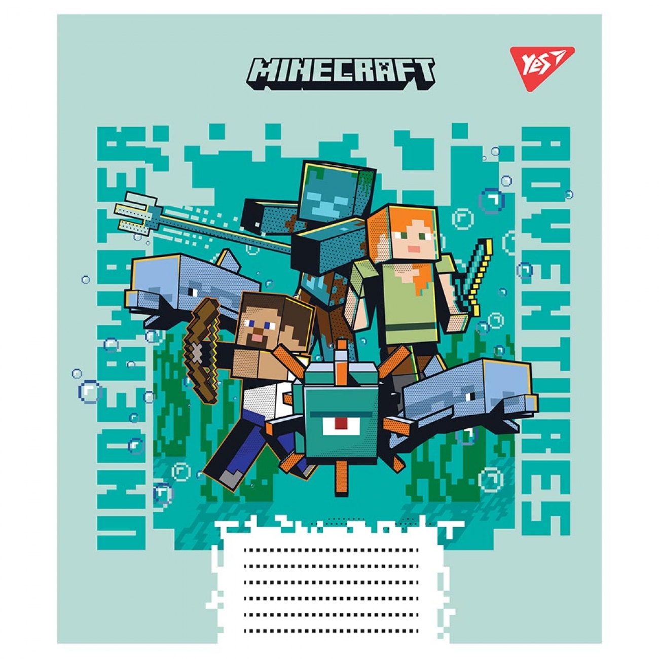 Зошит 12 кл. YES Minecraft, 766527