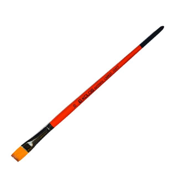 Синтетика плоская Carrot 1097F №10, д. р. кисть Kolos 1