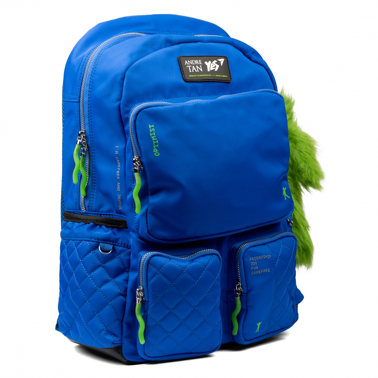 Рюкзак школьный YES T-130 "by Andre Tan Double plus blue", 559048
