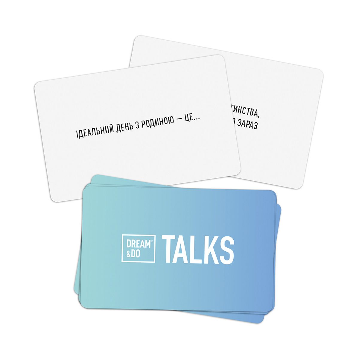 Игра-разговор настольная "Dream&Do Talks - Family" (укр), ТМ "1Dea.me" 3