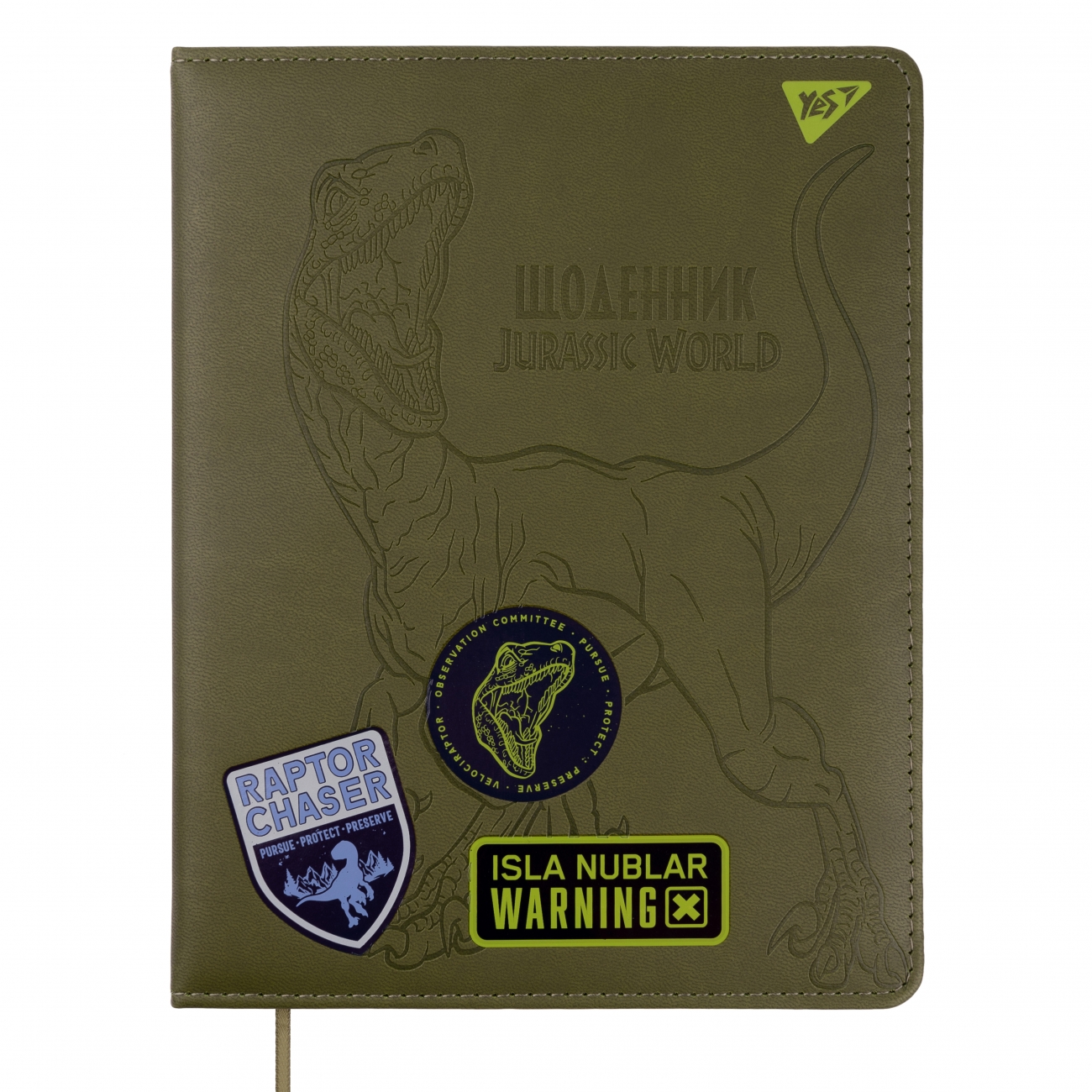 Дневник шк. жесткий (укр.) PU "Jurassic World", 911405 Yes