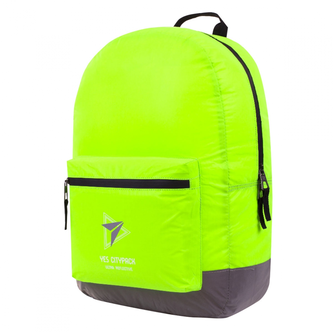 Рюкзак молодежный YES R-03 "Ray Reflective" желтый/серый, 558583 1