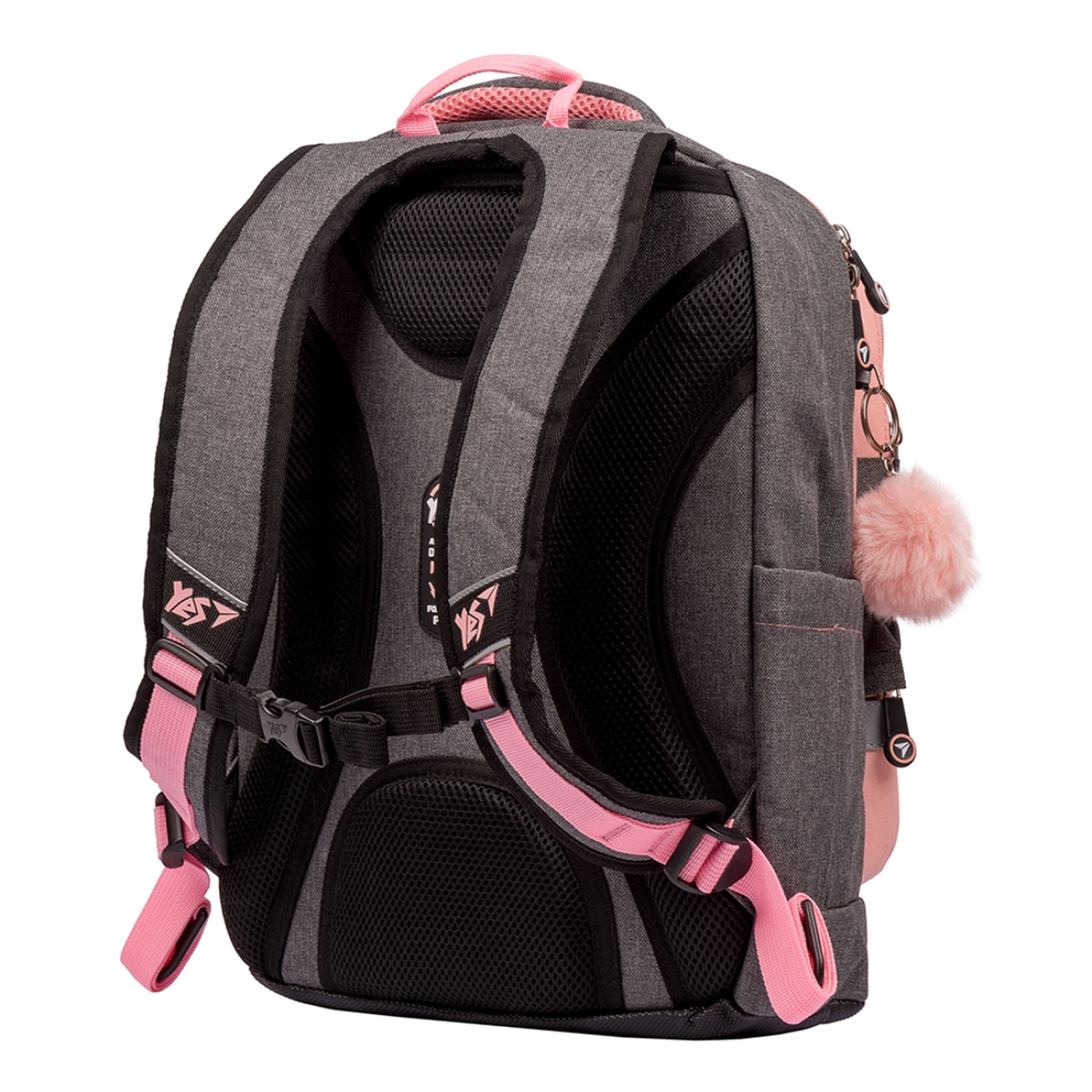 Рюкзак шкільний YES S-30 Juno XS "Barbie", сірий/рожевий Ergo, 558794 2